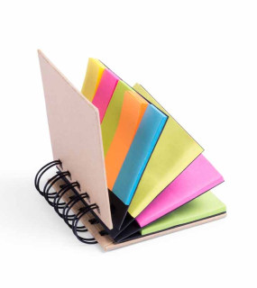 BLOCKNOTES IN CARTONE RICICLATO cm 8,3x7,6x2,2