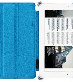 CUSTODIA IN PELLE A LEGGIO PER I-PAD2