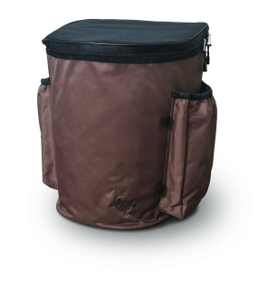 ZAINO FUNGHI IN POLIESTERE CON GERLA INTERNA cm 42x36x54