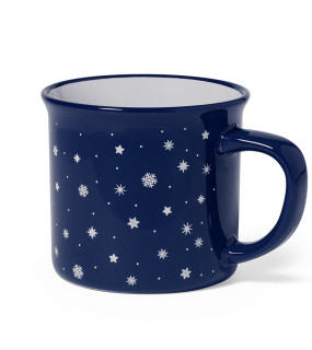 TAZZA NATALIZIA IN CERAMICA 280 ml cm. 8x8,6Ø