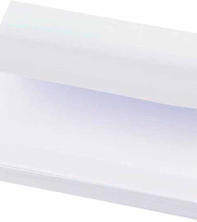 BLOCCHETTO LOGATO mm 75x75 50 FOGLI ADESIVI