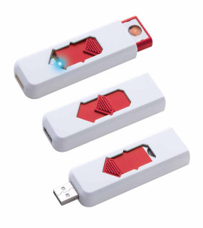 ACCENDINO ANTIVENTO RICARICABILE TRAMITE USB