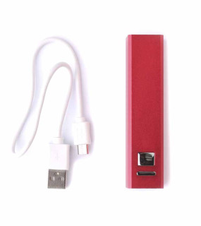 POWER BANK 2200 mAh IN ALLUMINIO